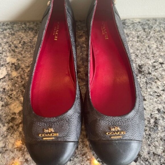 Coach ballet flats size 7 - Picture 1 of 2